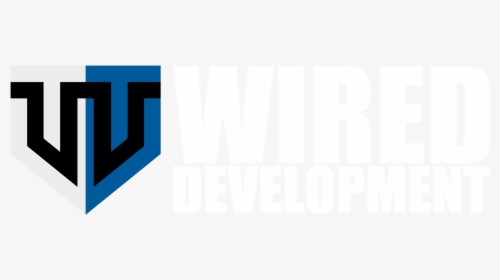 Wired Development Logo And Text Large - Majorelle Blue, HD Png Download, Free Download