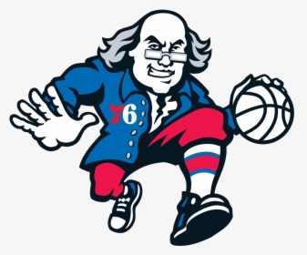 76ers Ben Franklin Logo , Png Download - 76ers Ben Franklin, Transparent Png, Free Download