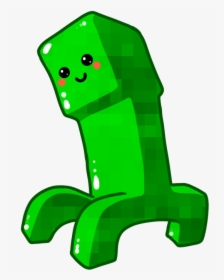 Clipart Free Download Chibi Creeper By Ronindude On - Minecraft Creeper Drawings, HD Png Download, Free Download