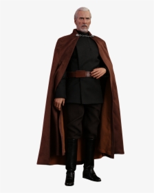 Star Wars Count Dooku Sixth Scale Figure By Hot Toys - Count Dooku, HD Png Download, Free Download