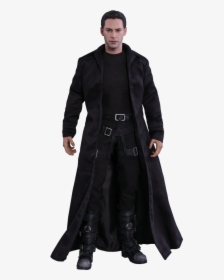 Hot Toys Neo Sixth Scale Figure - Keanu Reeves Matrix Trench Coat, HD Png Download, Free Download