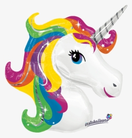 Rainbow Unicorn Jumbo - Rainbow Unicorn Head Clipart, HD Png Download, Free Download