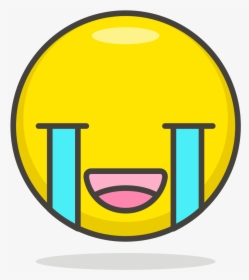 057 Loudly Crying Face - 😭 Png, Transparent Png, Free Download