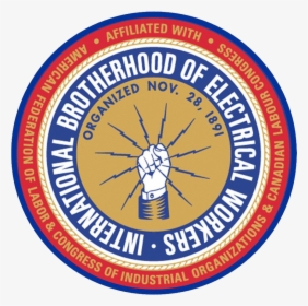 Ibew-logo - International Brotherhood Of Electrical Workers, HD Png Download, Free Download