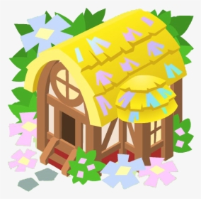 Spring Cottage - Animal Jam Spring Cottage, HD Png Download, Free Download