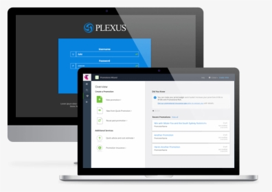 Mockup Of The Plexus App On Desktop Pc And Laptop - Mobile Device, HD Png Download, Free Download