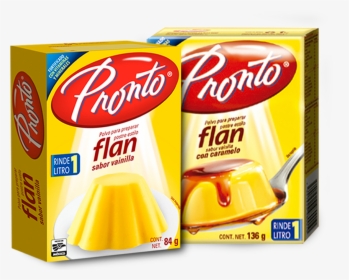 Flan Pronto , Png Download - Flan Pronto Informacion Nutricional, Transparent Png, Free Download