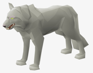 Old Runescape Wolf, HD Png Download, Free Download