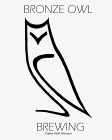 Bronzeowl - Line Art, HD Png Download, Free Download