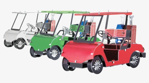 Metal Earth Vehicles - Metal Earth Golf Carts, HD Png Download, Free Download