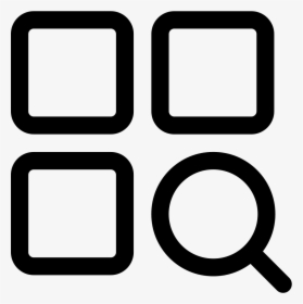Classified Search - Categories Icon Png, Transparent Png, Free Download