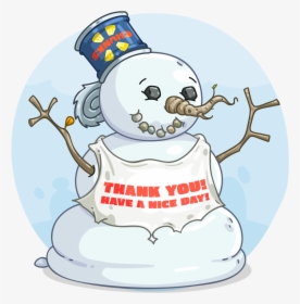 Invisible Snowman, HD Png Download, Free Download