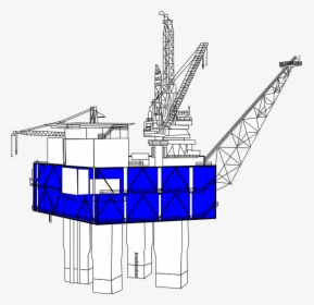Offshore Oil Rig Clipart, HD Png Download, Free Download