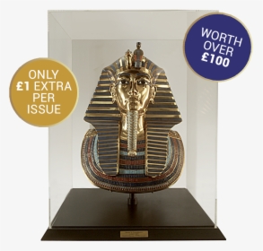 Build The Tutankhamun Mask - Tutankhamun Mask Replica 1 1 Scale, HD Png Download, Free Download