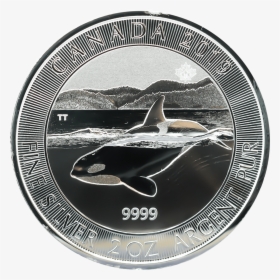 Silver Orca Reverse - Coin, HD Png Download, Free Download