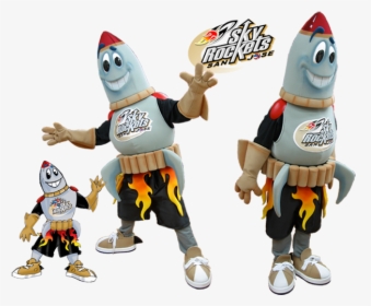 Rocket San Jose Sky Rockets - Cartoon, HD Png Download, Free Download