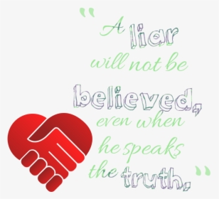 Truth Quotes Png Image Background - Hand, Transparent Png, Free Download