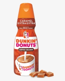Dunkin Donuts Caramel Extra Coffee Creamer Png Dunkin - Dunkin Donuts, Transparent Png, Free Download