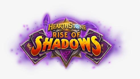 Hearthstone Wiki - Hearthstone Rise Of Shadows Logo Png, Transparent Png, Free Download