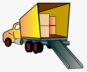 Icons And Graphics - Truck Cartoon Png Clipart, Transparent Png, Free Download