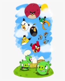 Angry Birds Flock, HD Png Download, Free Download