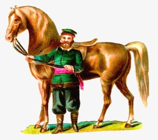 Caballo Y Jinete De Epoca - Rider Png Vintage Horse, Transparent Png, Free Download