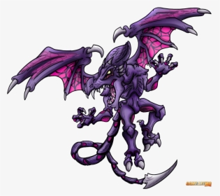 Ridley Hits The Big Time In Super Smash Bros Ultimate - Ridley Smash Ultimate Art, HD Png Download, Free Download