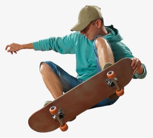 Skater Transparent Background - Skateboarder Png, Png Download, Free Download