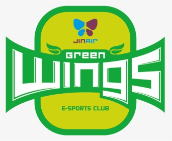 Jin Air Green Wingslogo Square - Jin Air Green Wings Logo, HD Png Download, Free Download