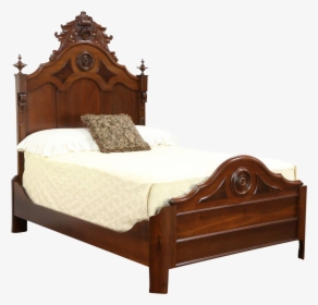 Antique Carved Bed, HD Png Download, Free Download