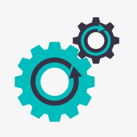 Cogs - Vector Gear Icon Png, Transparent Png, Free Download