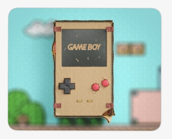 Cardboard Game Boy Mousepad - Game Boy Family, HD Png Download, Free Download