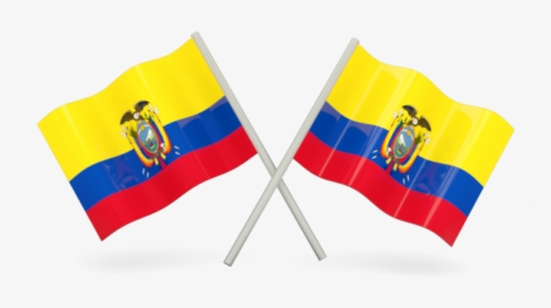 Ecuador Flag Two Wavy - Colombian Flag Transparent Background, HD Png Download, Free Download