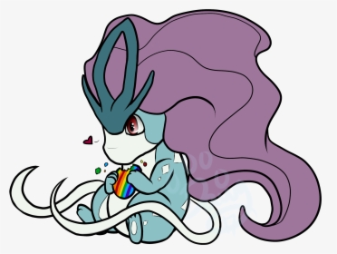 [c] Chibi Suicune - Cartoon, HD Png Download, Free Download