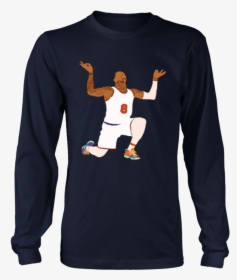 Jr Smith Celebration T-shirt - Ugly Sweater Frosty Snowman, HD Png Download, Free Download