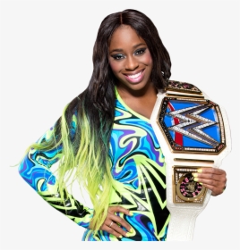 Naomi Sdlive Women"s Champion 2017 Png By Ambriegnsasylum16 - Smackdown Women's Champion Naomi, Transparent Png, Free Download