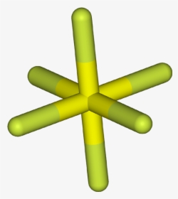 Sulfur Hexafluoride 3d Sticks - Circle, HD Png Download, Free Download