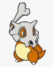 Cubone Pokemon Character Vector Art - Cubone Clipart, HD Png Download, Free Download