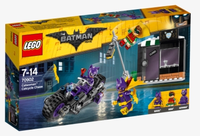 Catwoman Catcycle Chase - Lego 70902, HD Png Download, Free Download