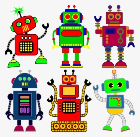 Robot Clipart Rectangle - Robots Clipart, HD Png Download, Free Download