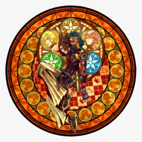 Kingdom Hearts Memorial Stained Glass Clock, HD Png Download, Free Download