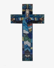 Cross Stained Glass Png, Transparent Png, Free Download