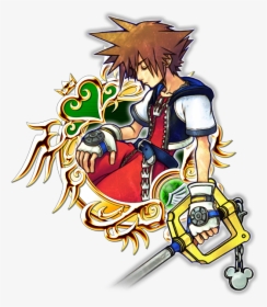 Stained Glass - Kingdom Hearts Key Art, HD Png Download, Free Download