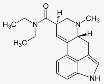 Lsd Structural Formulae V - Lsd Molecule, HD Png Download, Free Download