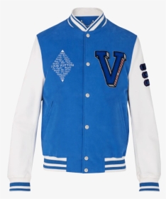 Embroidered Varsity Jacket Louis Vuitton , Png Download - Louis Vuitton College Jacket, Transparent Png, Free Download