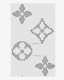 Bolsa Louis Vuitton Colorida , Png Download - Perler Bead Louis Vuitton, Transparent Png, Free Download