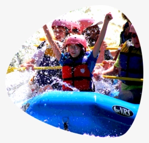 Children Enjoying A Lower Pigeon River Rafting Trip - Inflatable, HD Png Download, Free Download