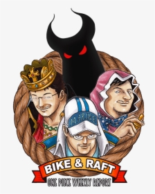 Bike & Raft One Piece Weekly Report - Cartoon, HD Png Download, Free Download