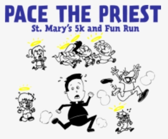 Pace The Priest 5k - Cartoon, HD Png Download, Free Download