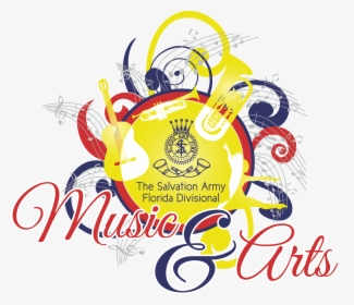 Florida Music And Arts - Salvation Army Brass Band Logo, HD Png Download, Free Download